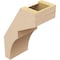 Ekena Millwork 5-inch W x 8-inch D x 12-inch H Monterey Rough Cedar Woodgrain TimberThane Knee Brace, Primed BRCUR05X08X12MONRCPR - alternate 4